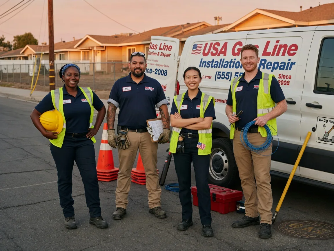 Gas Line Installation company in Nerinx, KY